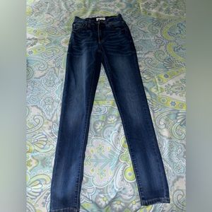 Nature Denim Dark Wash Skinny Jean in Size 24